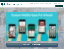 Tablet Screenshot of bluetreeapps.com